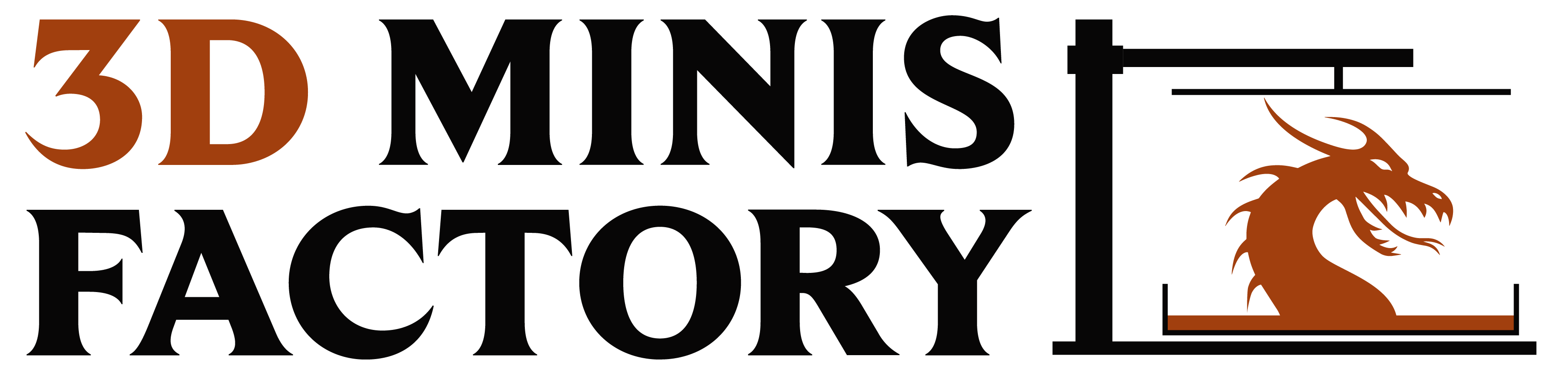 Logo 3D Minis Factory